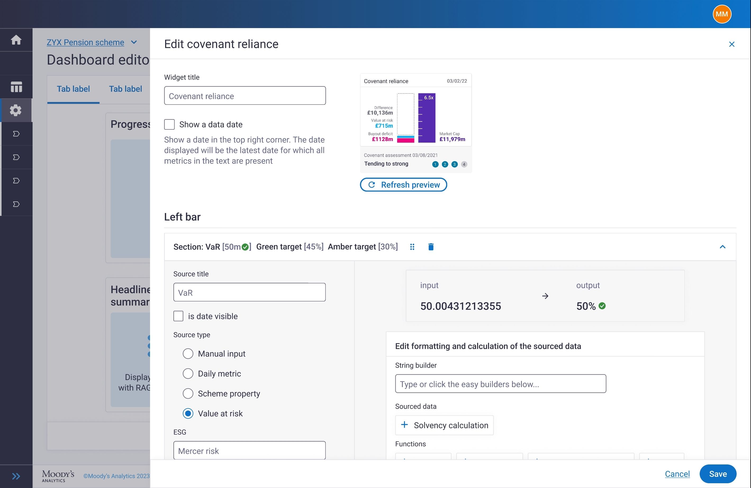 Progressive disclosure form reducing complexity for consultant users